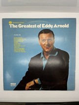 Eddy Arnold The Greatest of Eddy Arnold  2 LP Vinyl Records RCA Special Products - £7.00 GBP