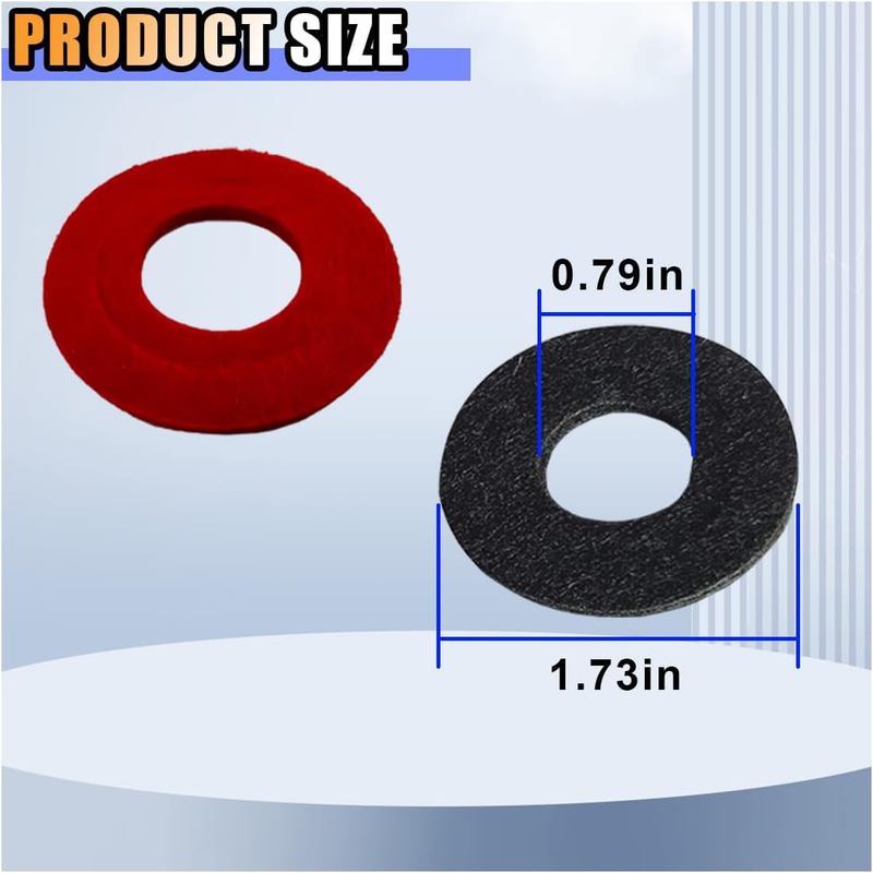 12PCS Battery Terminal Washer Pad, anti Corrosion Washers, Fiber Washers Battery Item image 2