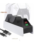 PS5 Controller Charger Stand DualSense Fast Charging Station Dock PlaySt... - $4.74