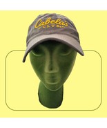 Cabelas Club Baseball Cap Hat Mens Gray One Size Adjustable Embroidered ... - $173.74 MXN