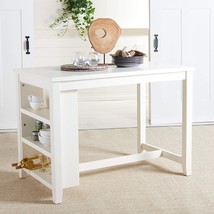 Safavieh Home Collection Aero White 36-Inch Rectangle Storage Counter Di... - $458.99