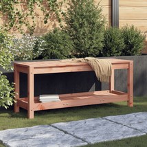 Garden Bench 108x35x45 cm Solid Wood Douglas - £52.12 GBP