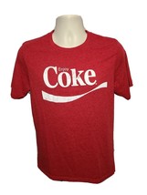 Enjoy Coke Coca Cola Adult Medium Red Black Spotted TShirt - $11.14