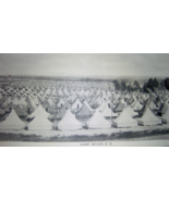 Camp Sevier S.C. Infantry Tents Photo 1918 WWI Original Panoramic 34&quot; x ... - $1,530,659.10 MXN