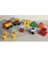 Fisher Price Vintage Flip Track 1991 Replacement Parts Train Plane Signs... - $23.53 CAD