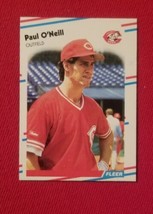 1988 Fleer Update Paul O&#39;neill #U-85 Cincinnati Reds Free Shipping - £1.43 GBP