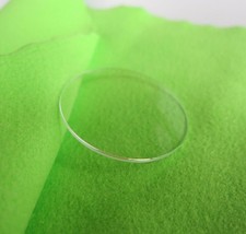 1.0mm Edge Thick Mineral Watch Crystal Single Dome Bottom Flat Glass 16mm-28.5mm - £3.46 GBP
