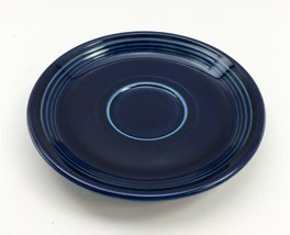 Fiestaware Cobalt Blue Saucer 5-7/8&quot; Plate Fiesta Ware Homer Laughlin Ch... - £6.64 GBP