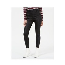 Celebrity Pink Womens Juniors 3 26 Black Shine Denim Skinny Jeans PREOWN... - $19.59