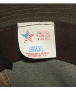 Dorfman-Pacific men&#39;s LARGE canvas duck brown-gray fedora-style hat, NICE!! - $950.34 MXN