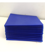 Lot of 25 Smead Poly Two-Pocket Folder Blue 8.50&quot; X 11&quot; - 50 Sheet Capacity - €20,97 EUR
