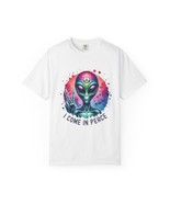 Alien I Come In Peace Unisex T-Shirt, Cool Graphic Tee, Space Lover UFO ... - €26,11 EUR+ Alien I Come In Peace Unisex T-Shirt, Cool Graphic Tee, Space Lover UFO ... - €26,11 EUR+