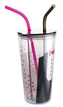 KOVOT His &amp; Hers Split 20 Oz Tumbler - Share The Cup, Without The Drink - £6.27 GBP