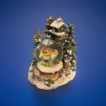 Pfaltzgraff Winterwood Christ Musical Snow Globe Welcome 2000 9&quot; Tall - ... - $42.08