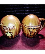 UNIQUE~ESTATE FIND~Texas salt and pepper shakers - $517.86 MXN