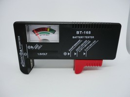 Universal Multi Battery Tester Status Life Checker AAA AA C D 9V Mini Cell 1.5V - £9.16 GBP