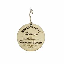 Worlds most Awesome Racecar Driver - Ornament - £10.95 GBP