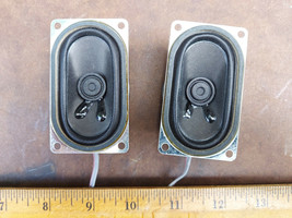 21OO21 Pair Of Speakers, Jingli S0407F10, 8 Ohm 2 Watt, 2-3/4&quot; X 1-5/8&quot; X 1-1/8&quot; - £6.09 GBP