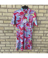 TAIL Fun In The Sun UPF 50 Zaya Golf Dress 1/4 Zip Psychedelic Print NWT... - £32.62 GBP