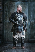 Medieval Dwarven Darken Warrior Full Suit Of Armor Larp Cuirass Body Armor - £293.60 GBP