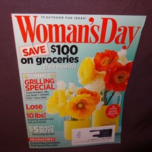 Woman&#39;s Day Magazine Summer Grilling Save on Groceries July 2012 Headaches - £6.47 GBP