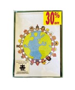 Recycled Paper Greetings Children of the World Holiday Cards w Envelopes... - $252.57 MXN