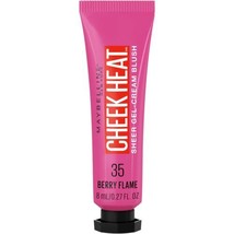 Maybelline Cheek Heat Gel-Cream Blush Makeup, Sheer Flush Of Color, Berry Flame - $7.95