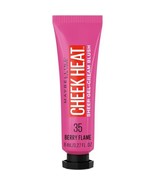 Maybelline Cheek Heat Gel-Cream Blush Makeup, Sheer Flush Of Color, Berr... - £6.25 GBP