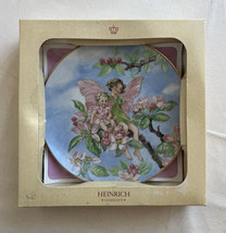 Vintage Heinrich Villeroy &amp; Boch Flower Fairy plate &quot;The Apple Blossom F... - £18.60 GBP
