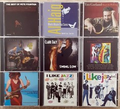 Jazz CD Lot of 9 The Best Of Pete Fountain Al Haig Meets Master Bop Saxes Tim - £14.08 GBP