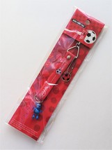 Coca Cola 2002 Fifa World Cup Korea Japan Mascot NIK Phone Charm Strap New - £36.63 GBP