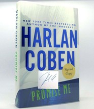 Harlan Coben PROMISE ME Signed 1st Edition 1st Printing - £94.62 GBP