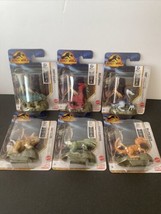 Jurassic World Micro Mini Action Figures Collection New Jurrasic Park Lot Of 6 - £8.21 GBP