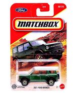Matchbox - 2021 Ford Bronco: MBX Mainline #30/125 (2025) *Green Edition* - $4.00