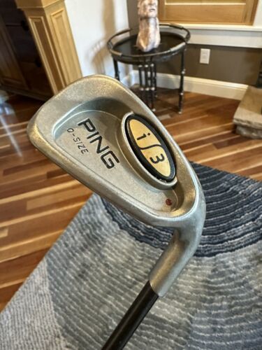 Ping i3 Oversize Single 9 Iron red Dot 350 Series Stiff Graphite Mens RH - $27.72