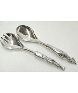 Wallace Silverplate Serving Utensils Santa and Snowman Handles Christmas... - $13.95