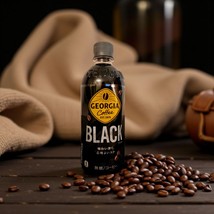 Coca-Cola Japan-Georgia Coffee The Black No Sugar Coffee Drink,500ml/16.... - $72.28 MXN