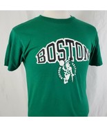 Vintage Boston Celtics T-Shirt Adult Medium Green Champion Single Stitch... - £25.05 GBP