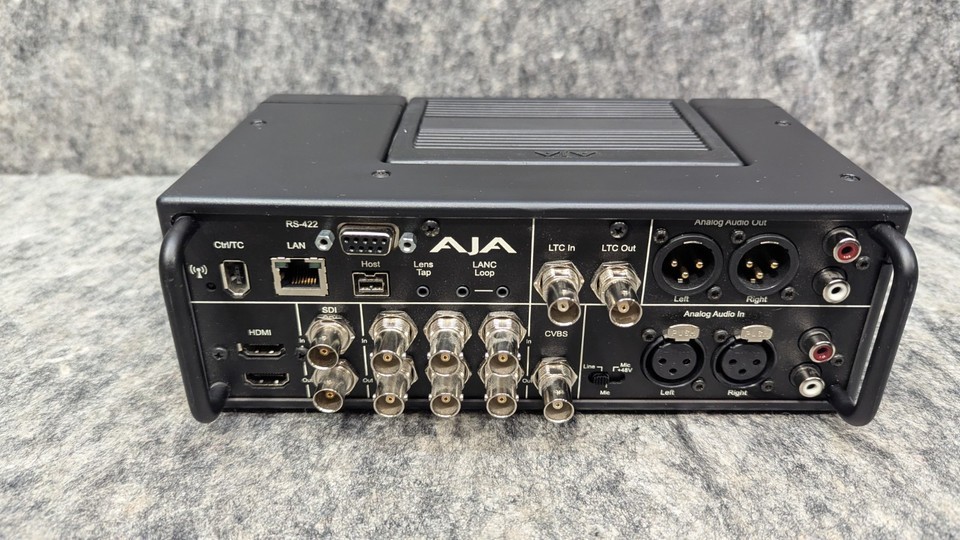 AJA Ki Pro-R0 Portable Recorder w/ Storage Drive *No Power Supply* - Powers On Item image 10