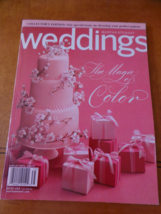 Martha Stewart Weddings Magazine Special Color Issue Collector&#39;s Ed Spr 2007 NF - £17.58 GBP