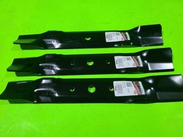 3 Deck Blade For John Deere L120 L130 L2048 L2548 Sabre 1948 GX20250 Gy20568 - £23.24 GBP