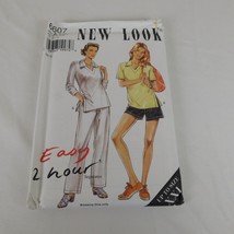 New Look 6607 Sewing Pattern Women Top Pants Shorts Easy 2 Hour Uncut Size S-XXL - £4.68 GBP