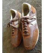 RARE VINTAGE Dash-A 1980&#39;S MADE IN Korea RUNNING SHOES sz 10 original suede - £66.64 GBP