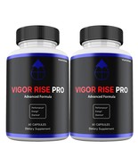 Vigor Rise Pro Capsules for Men, Max Strength, VigorRise Pro Supplement ... - $39.19 CAD