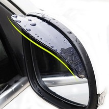 2PCS Car Styling Rearview mirror rain eyebrow for  Koleos Clio Scenic Megane Dus - £33.04 GBP