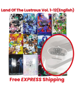 Complete Set! Land Of The Lustrous English Version Manga Vol. 1-12 (END) - $3,677.42 MXN