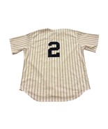 Majestic New York Yankees Derek Jeter #2 Home White Jersey Men&#39;s XL NWT ... - $79.99