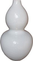 Vase Dragon Gourd White Colors May Vary Variable Ceramic Carved Handmade - £463.16 GBP