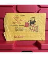 Kodak Verichrome Pan Film Empty Photo Sleeve Envelope Pre Owned Vintage ... - $18.49 CAD