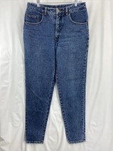 Vintage 80s / 90s Pepe Jeans Blue Denim Size 14/15 High Rise Hong Kong Made - £26.00 GBP